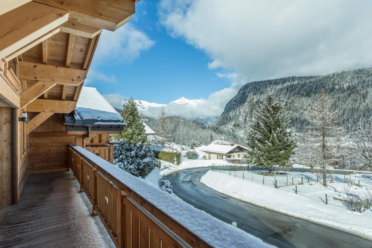 Apartment Trabets 2 - Alpes Travel - Les Houches - Sleeps 8 Zewnętrze zdjęcie