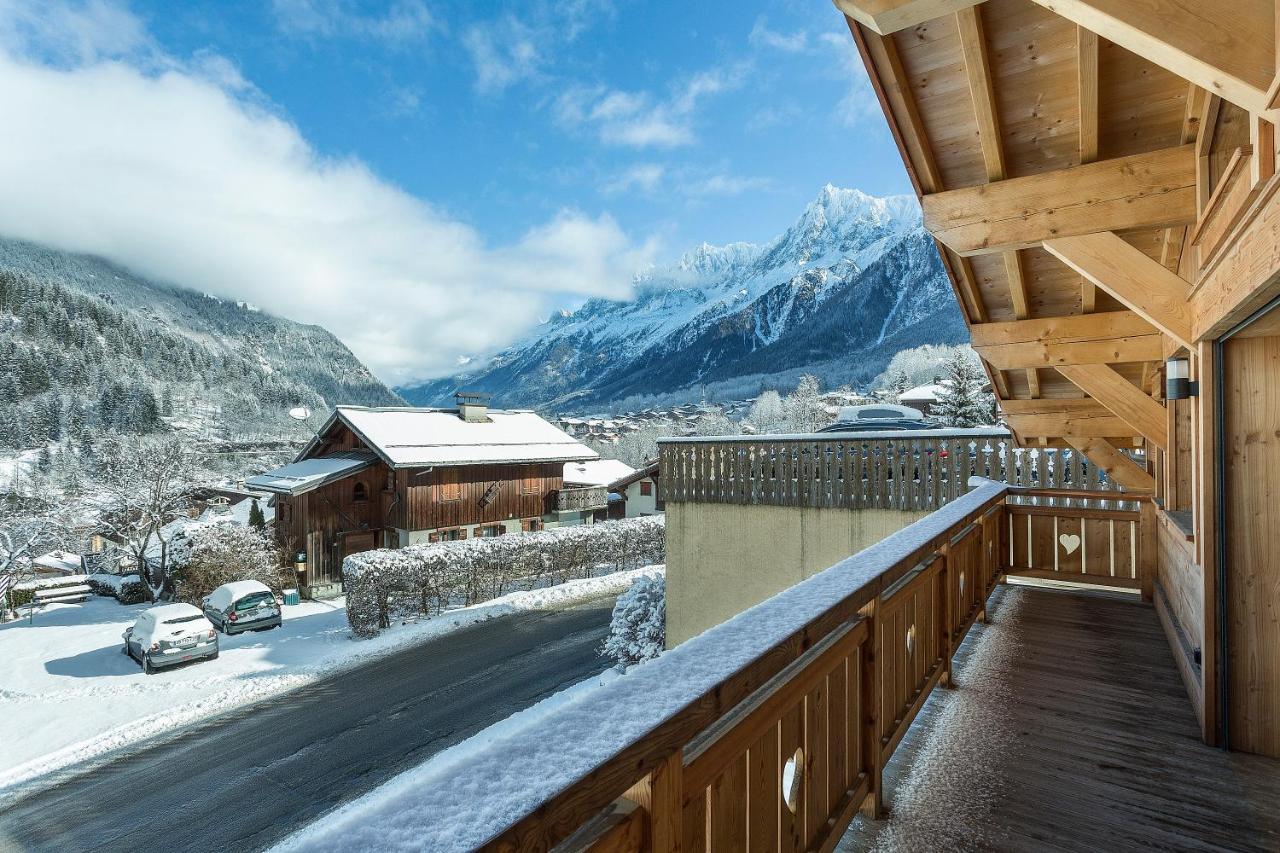 Apartment Trabets 2 - Alpes Travel - Les Houches - Sleeps 8 Zewnętrze zdjęcie